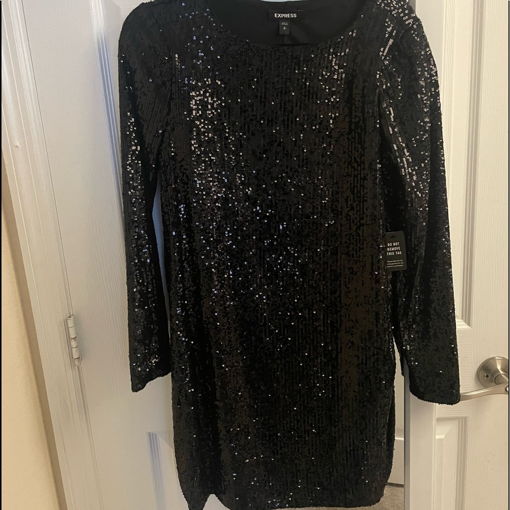 Black Express dress.